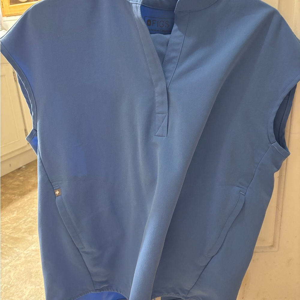Figs Blue Scrub Set